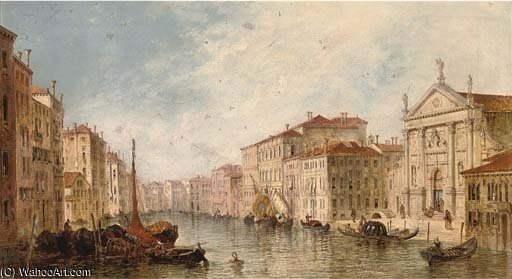 On The Grand Canal, Venice — William Meadows