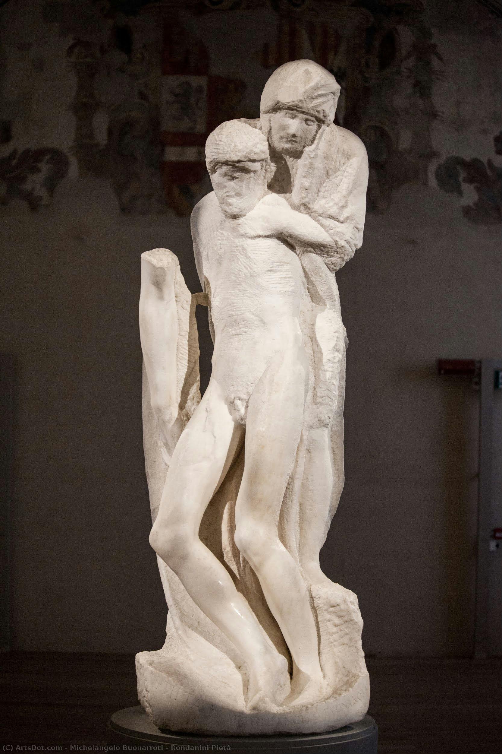 Rondanini Pietà — Микеланджело Буонарроти