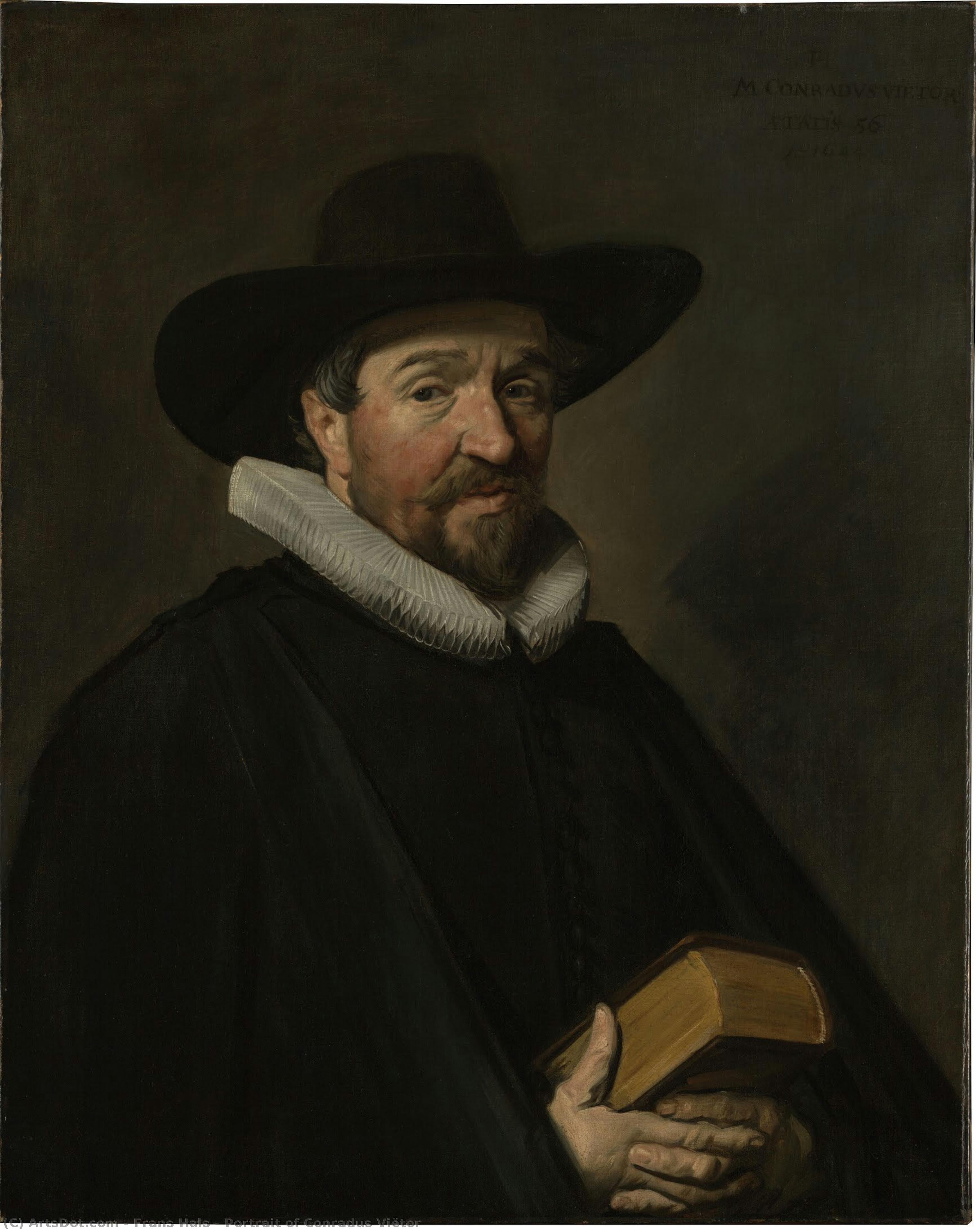 Portrait Of Conradus Viëtor — Frans Hals I