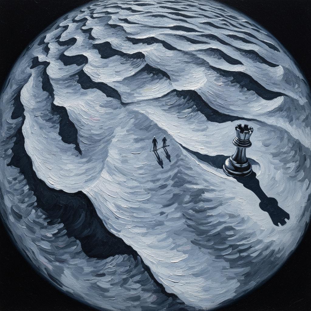 Nocturne In Azure: The Rook's Gaze — Jacques Villedieu