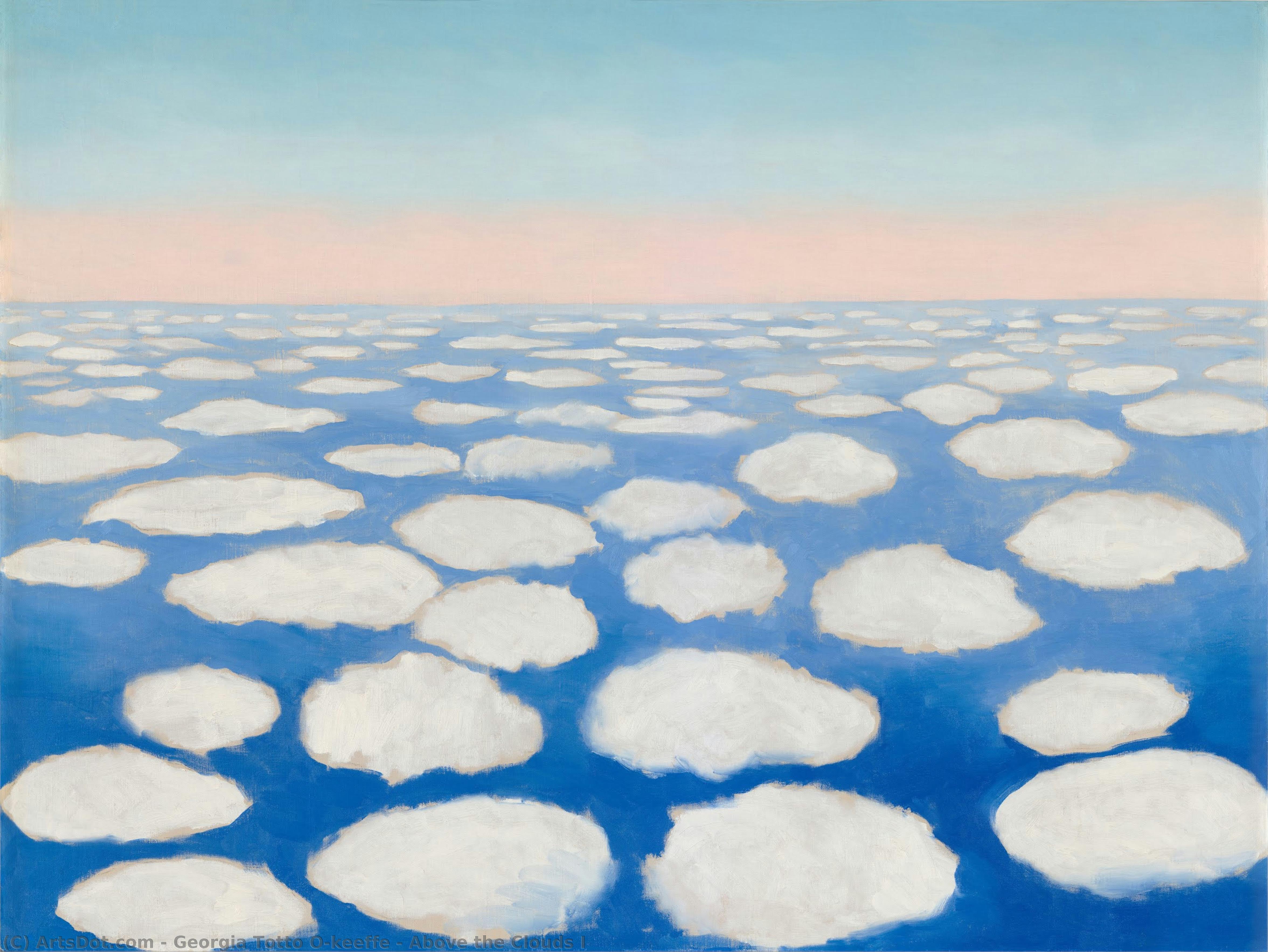 Above The Clouds I — Джорджия О’кифф