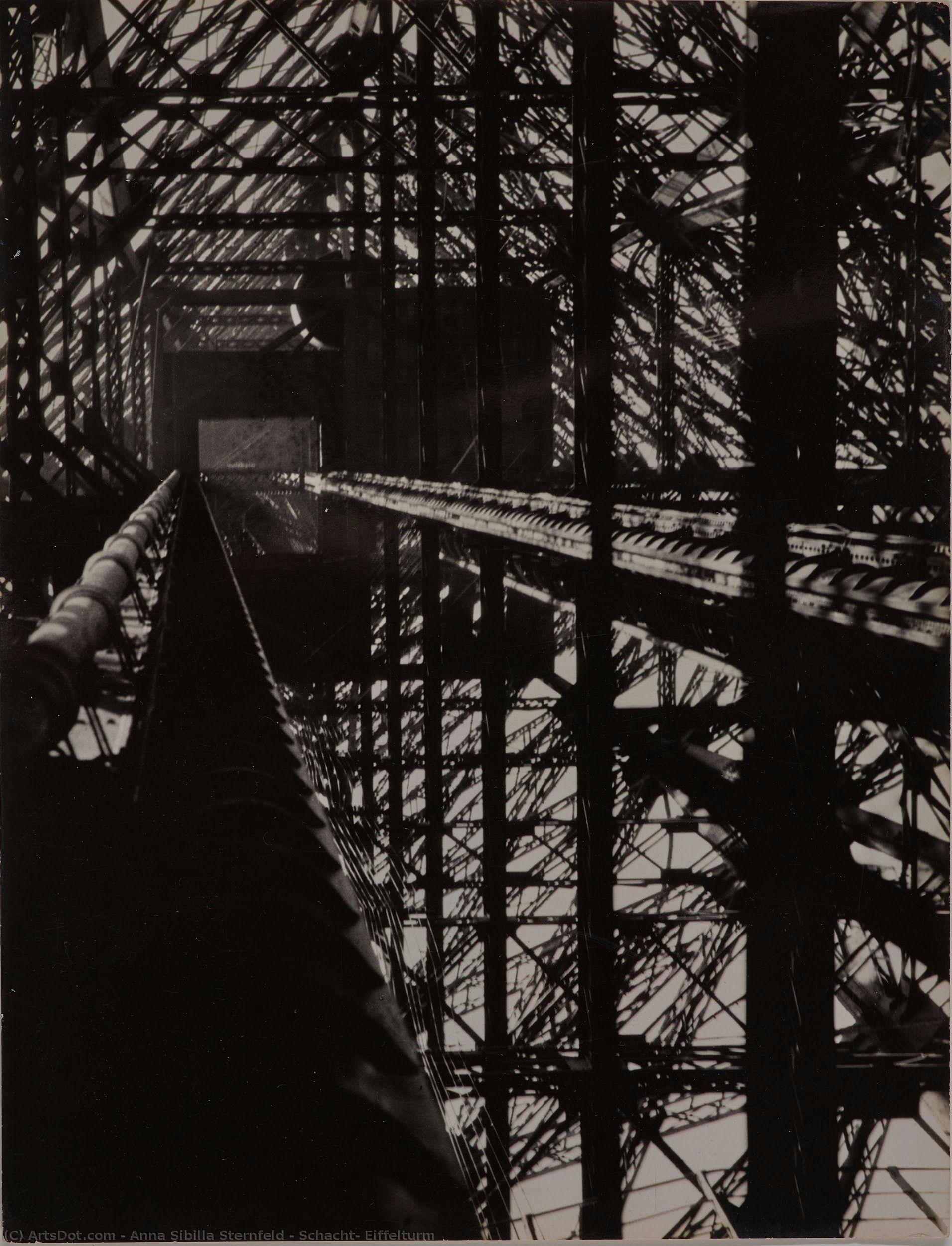 Schacht, Eiffelturm — Anna Sibilla Sternfeld