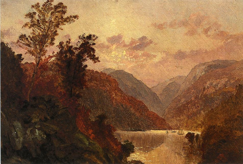 In The Highlands Of The Hudson — Jasper Francis Cropsey