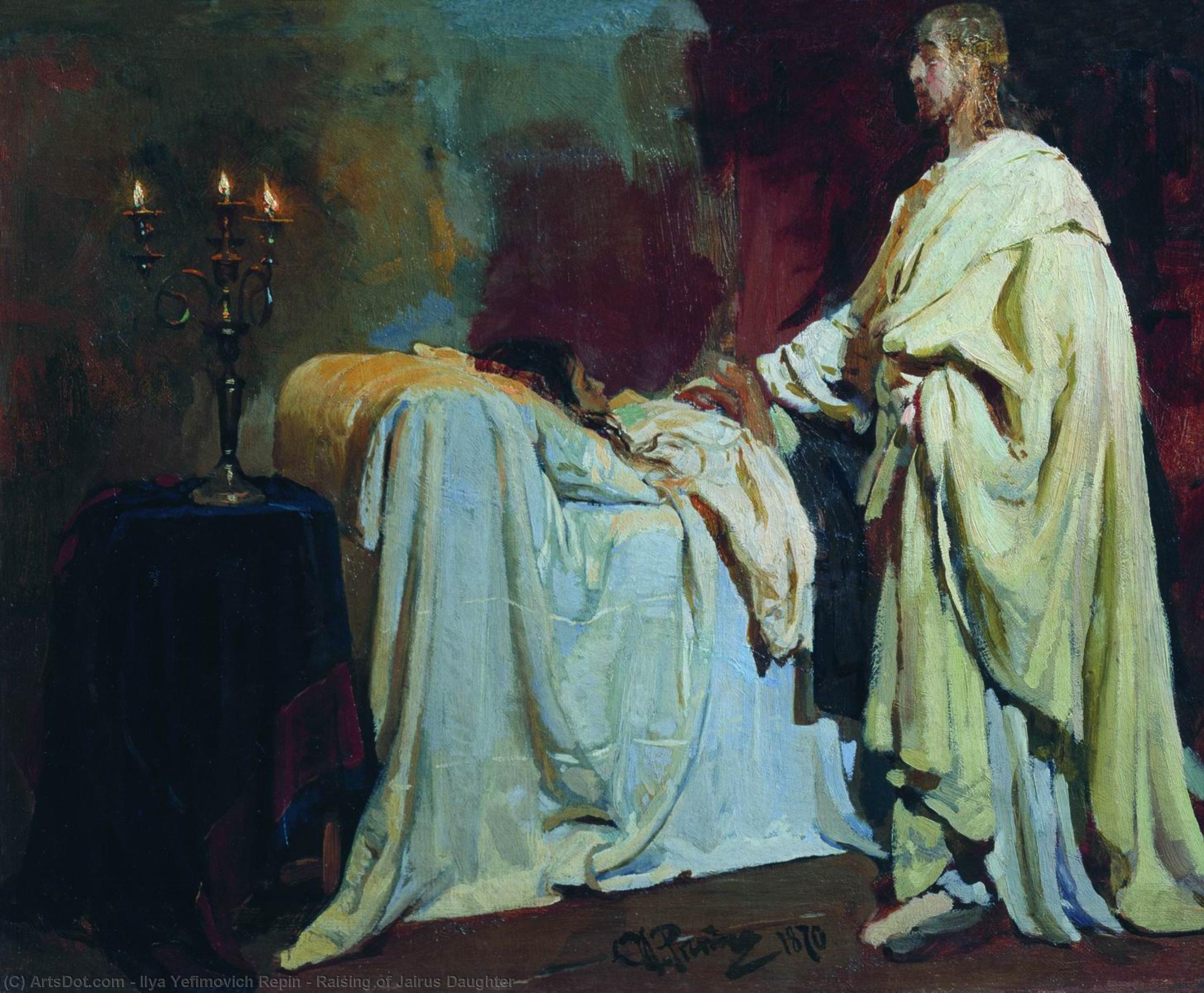 Raising Of Jairus Daughter — Ilya Yefimovich Repin
