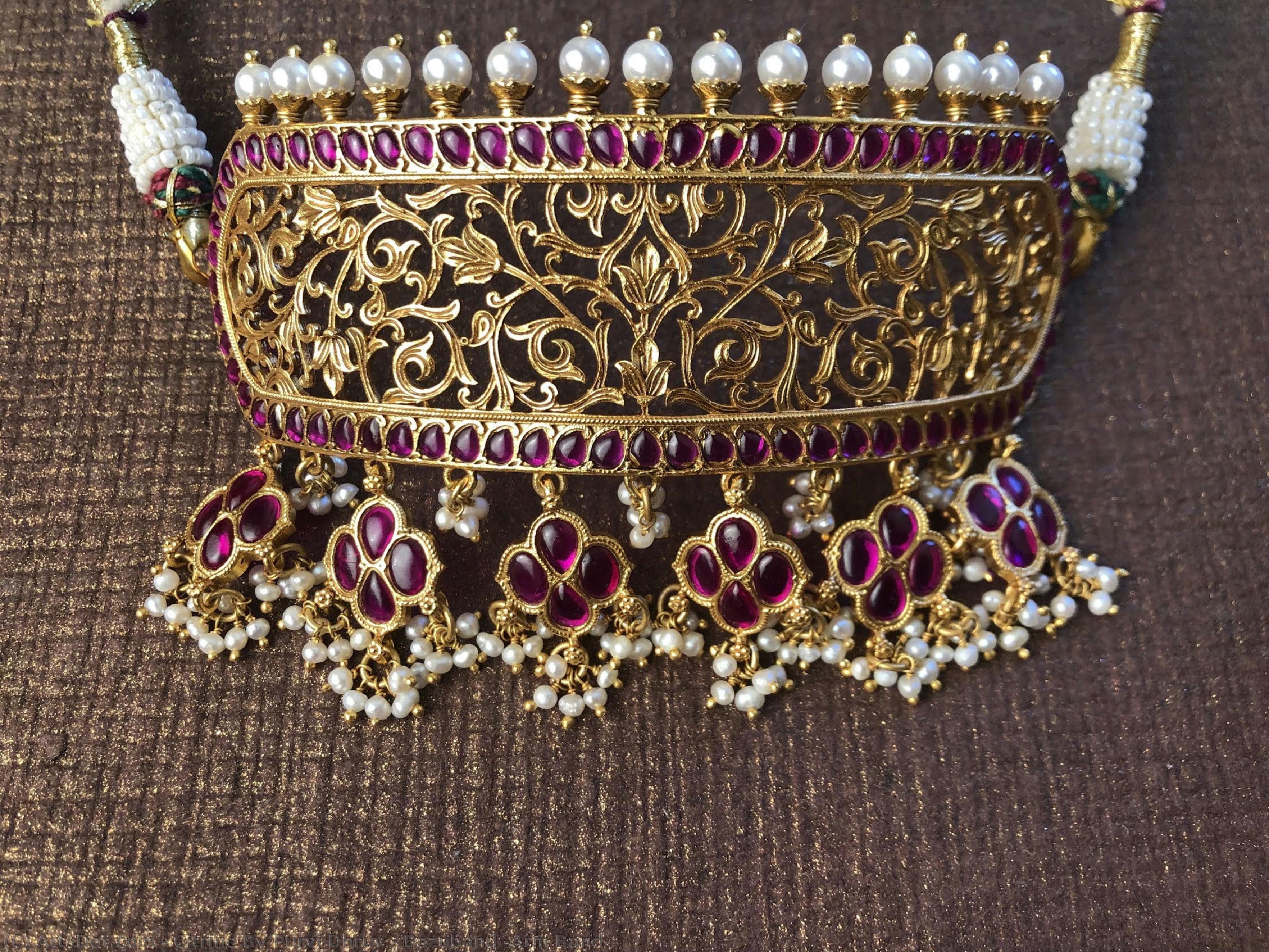 Bazuband (arm Band) — Citrine By Purvi Dhruv