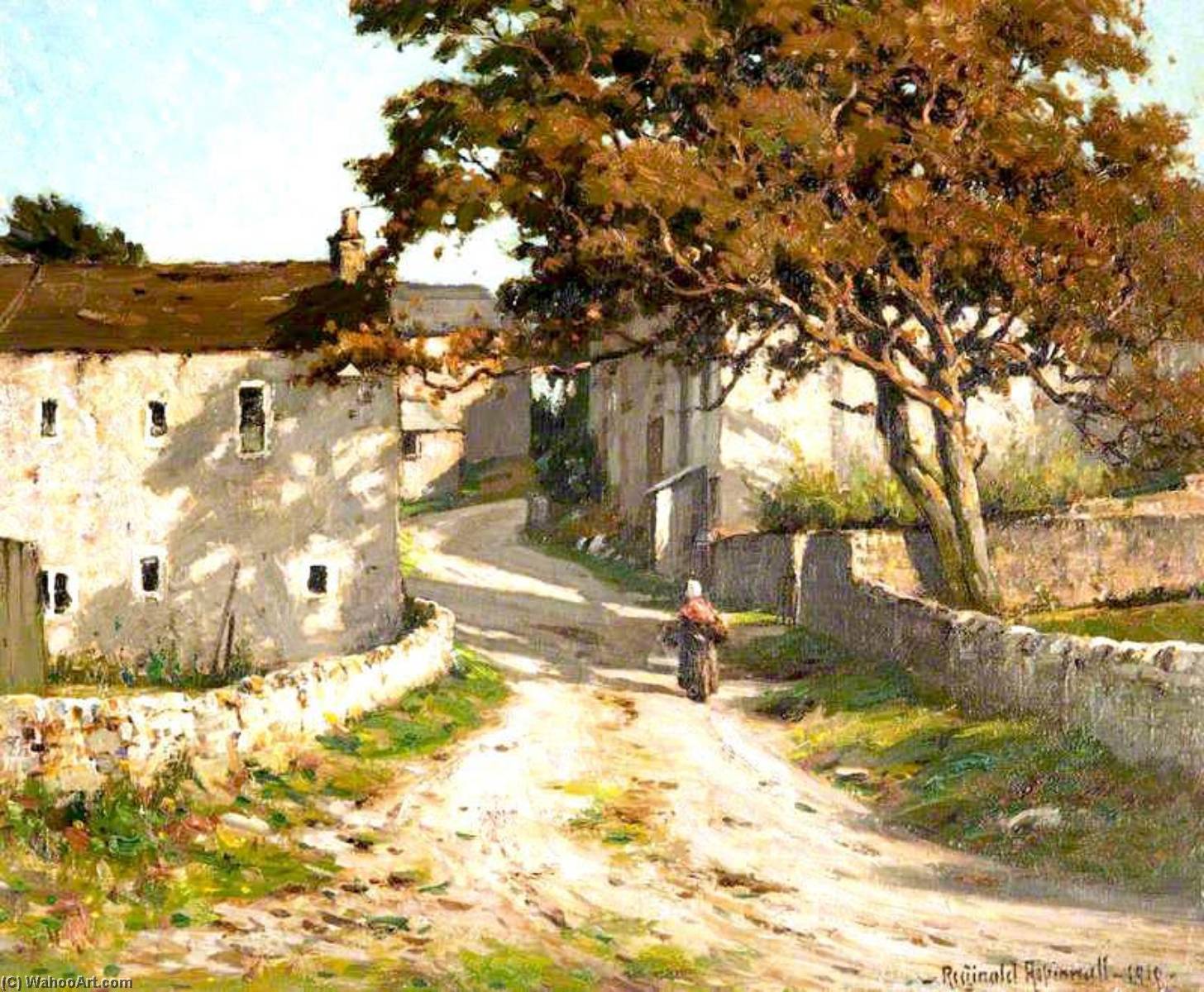 The Light Of An October Evening, Bolton Le Sands — Reginald Aspinwall