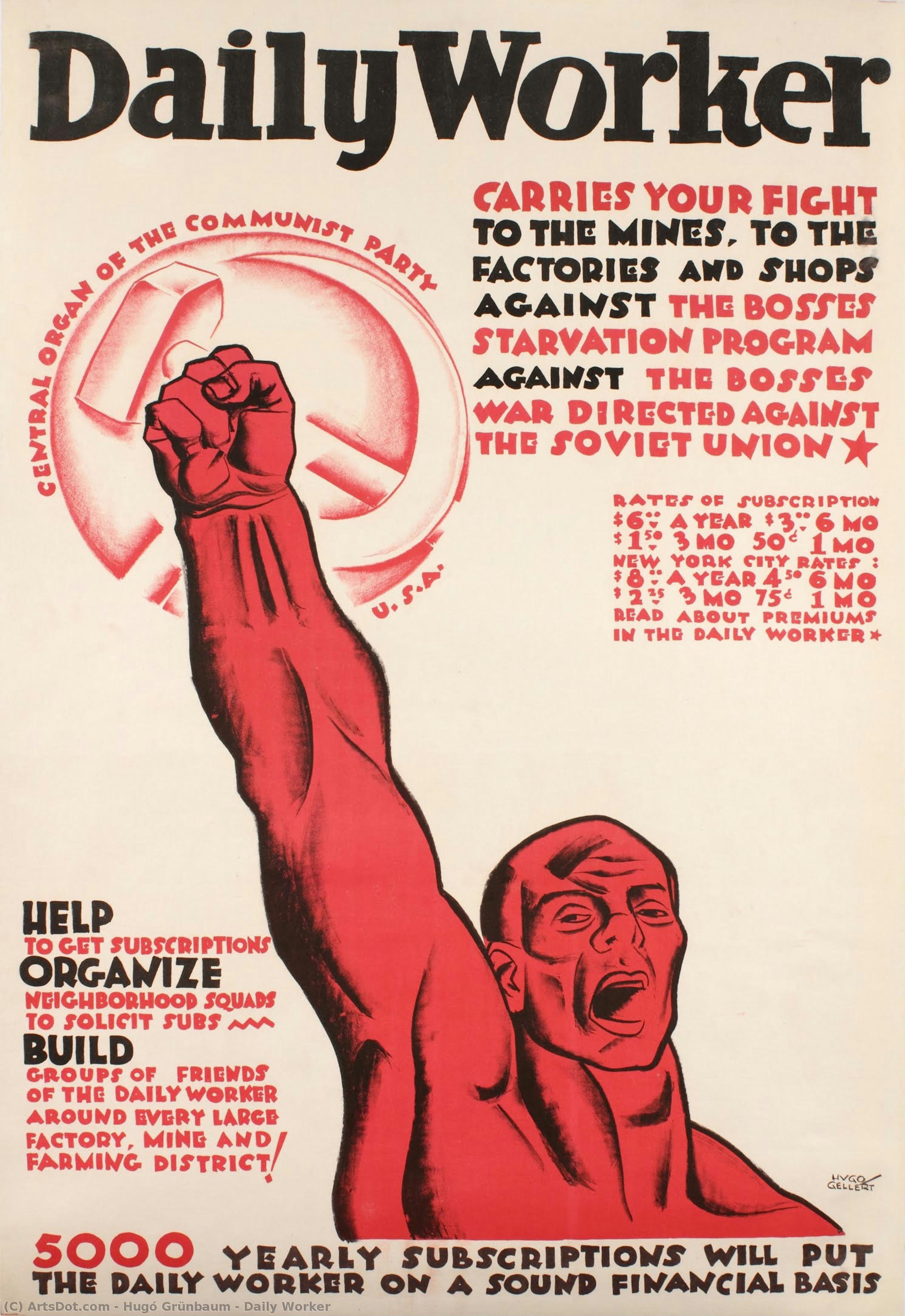 Daily Worker — Hugó Grünbaum