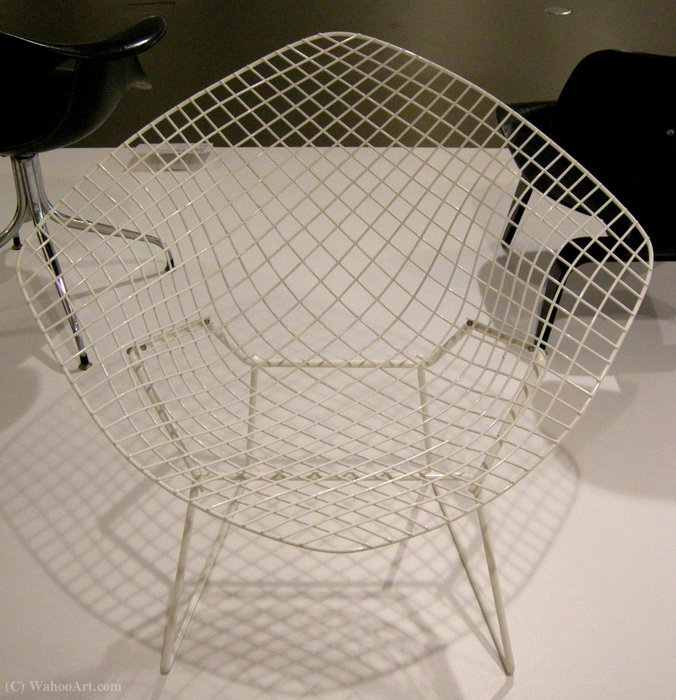 Wire Side Chair, (1951) — Harry Bertoia