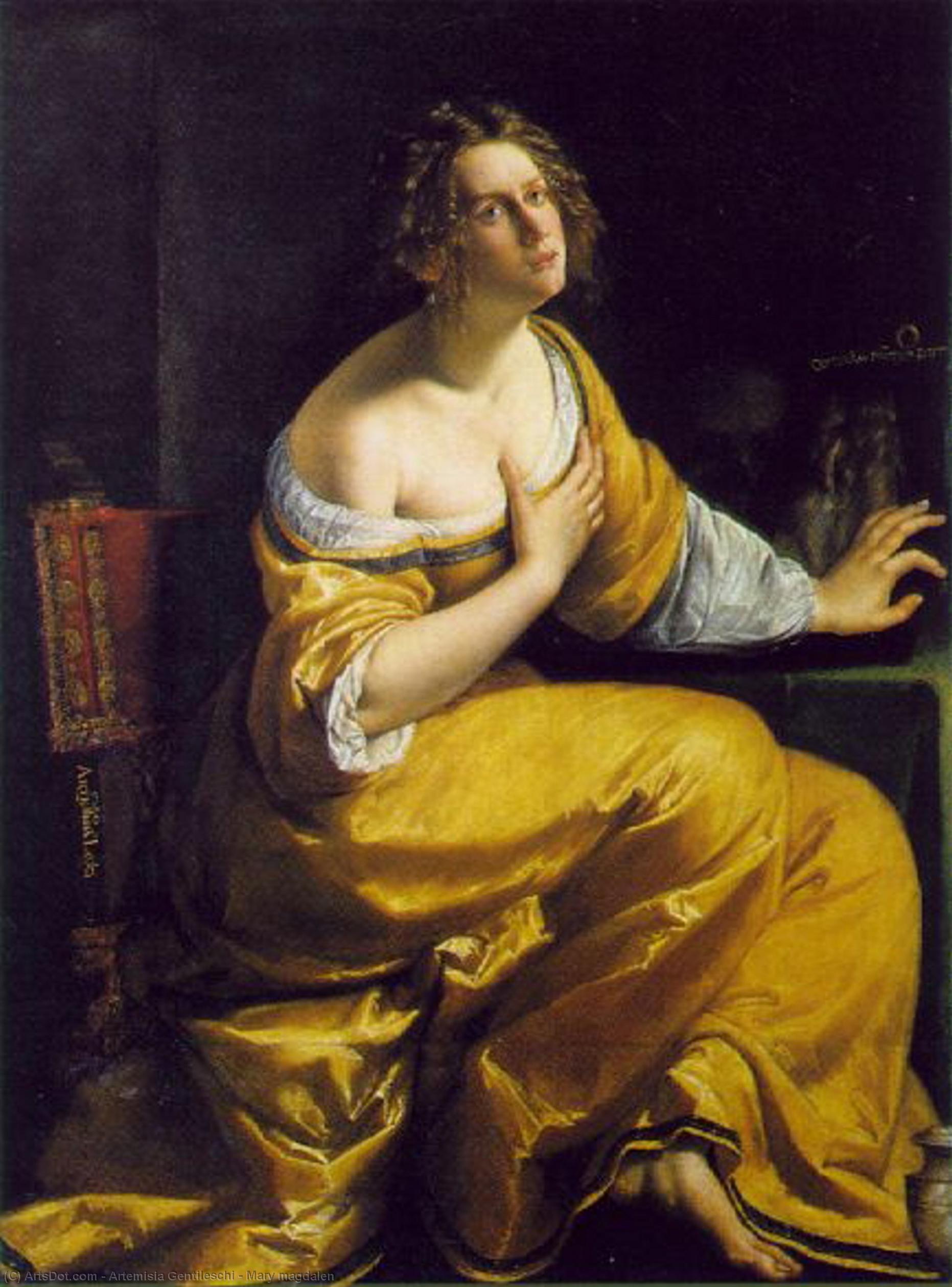 Mary Magdalen — Артемизија Гентилески