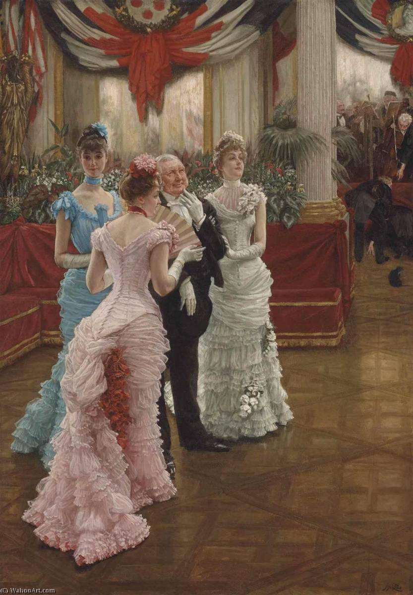 Les Demoiselles De Province — James Jaques Joseph Tissot