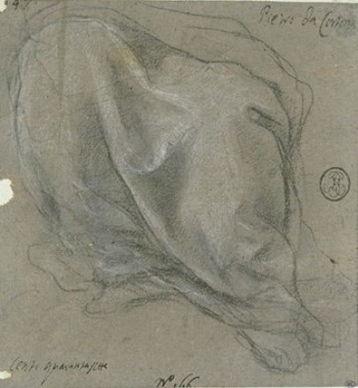 Drapery Of The Bottom Of A Body — Pietro Da Cortona