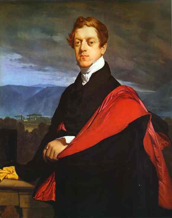 Portrait Of Count Nikolay Gouriev — Jean-auguste-dominique Ingres