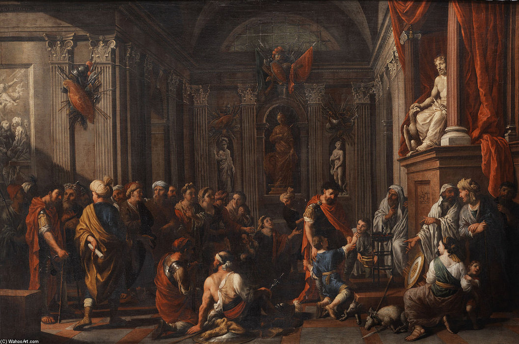 Schwurszene Im Jupitertempel — Johann Heiss