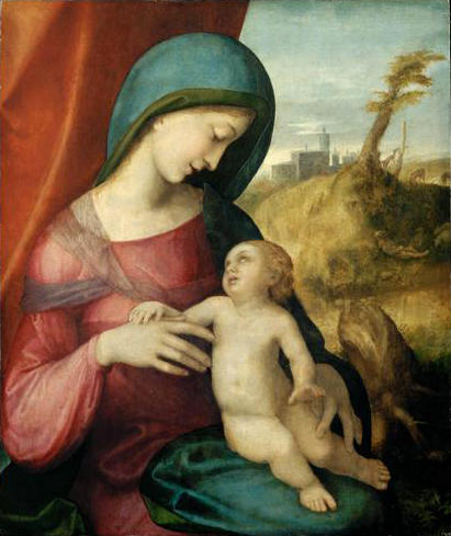 Madonna And Child — Antonio Allegri Da Correggio