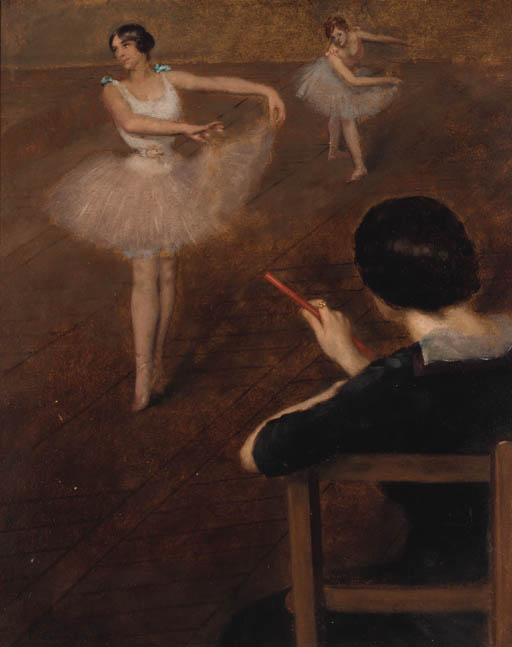 The Ballet Class — Albert Ernest Carrier Belleuse