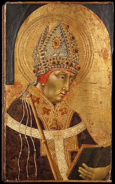 Saint Ambrose — Giovanni Di Paolo Di Grazia