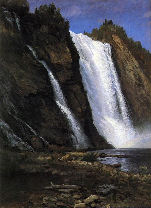 Waterfall — Альберт Биерштадт