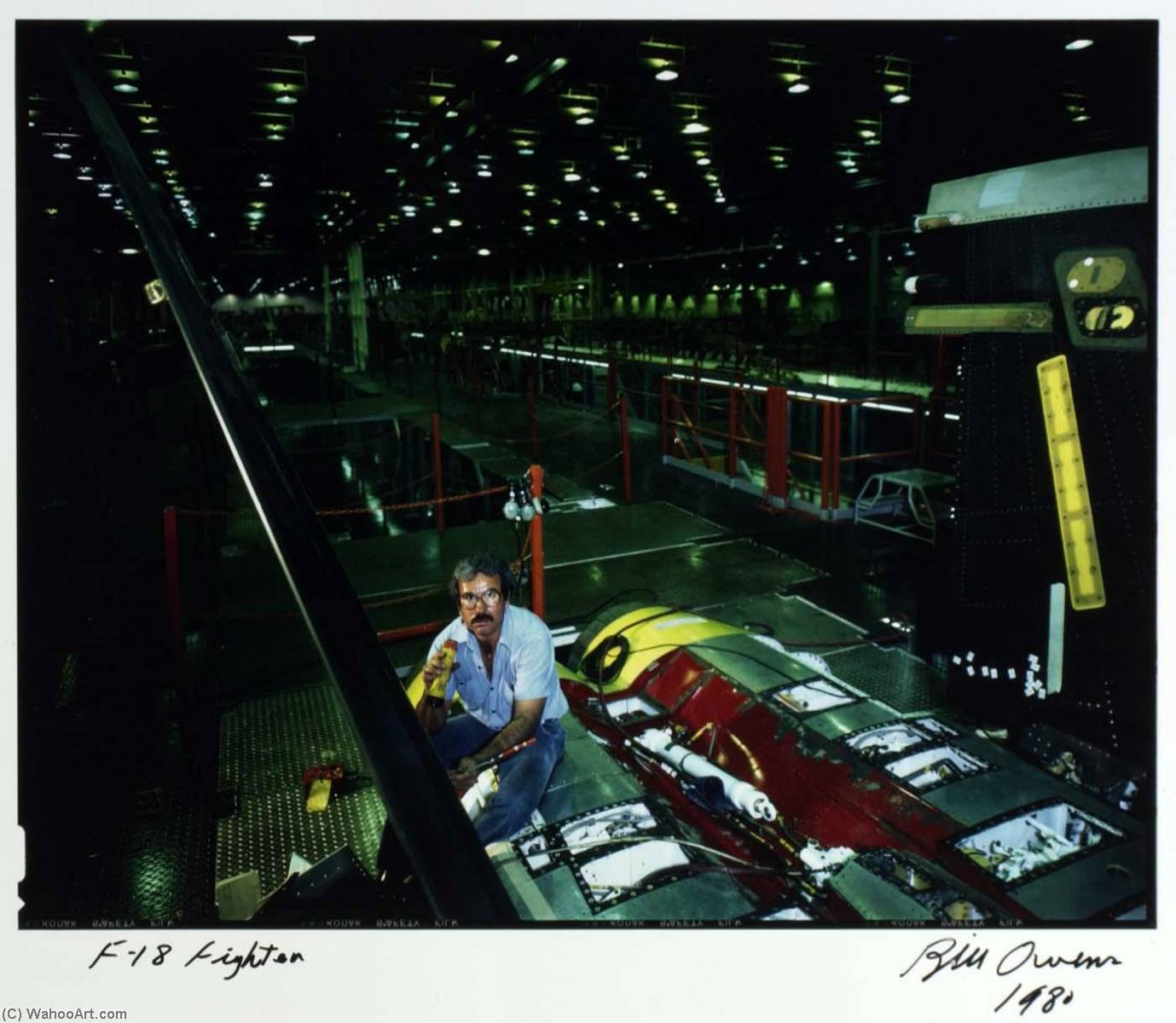 F 18 Fighter, From The Los Angeles Documentary Project — Bill Owens