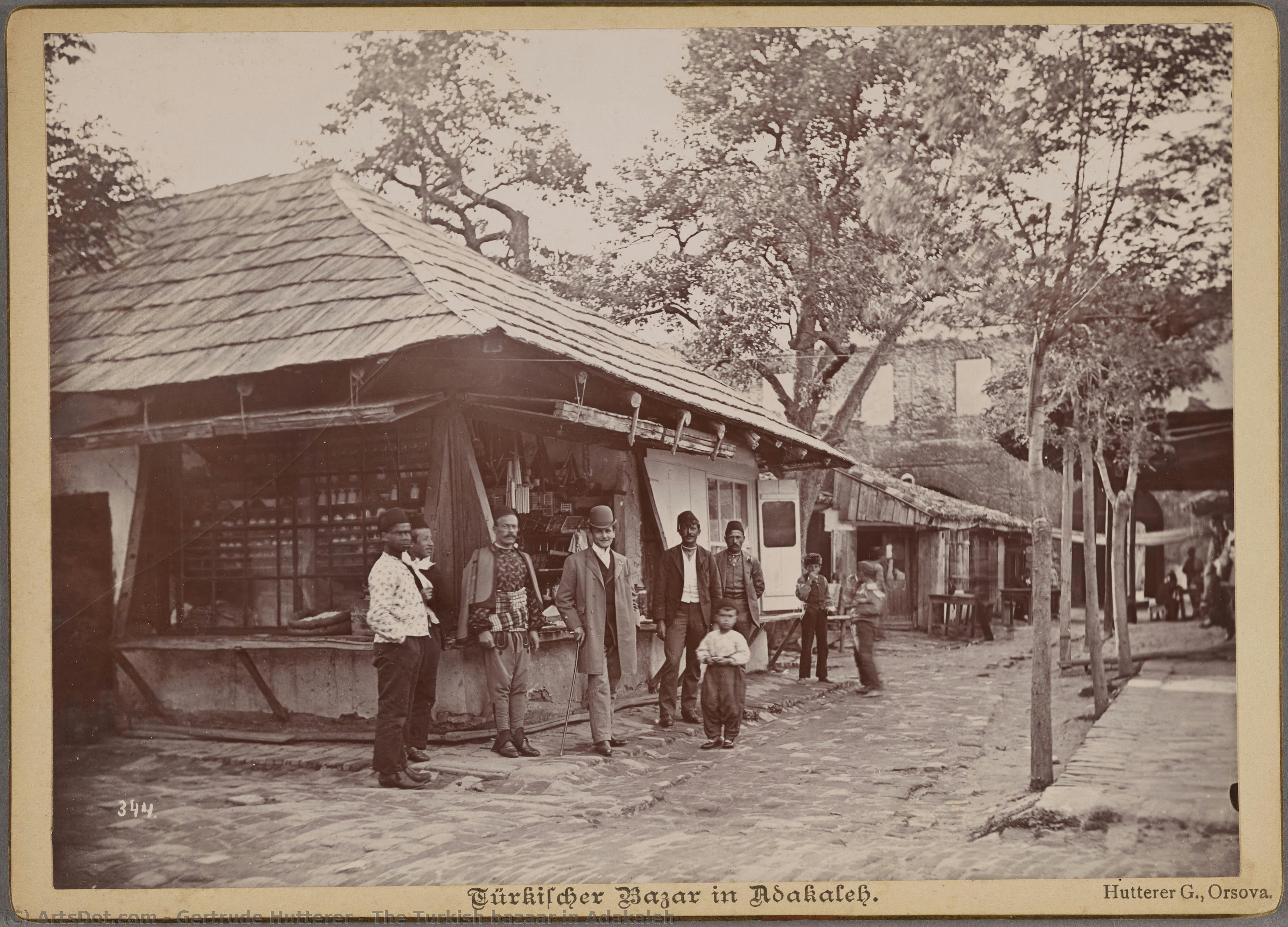 El Bazar Turco En Adakaleh — Gertrude Hutterer
