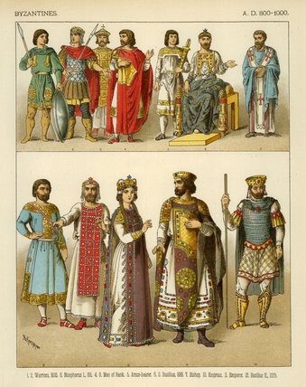 Byzantines Costume — アルベルト・クレッチマー