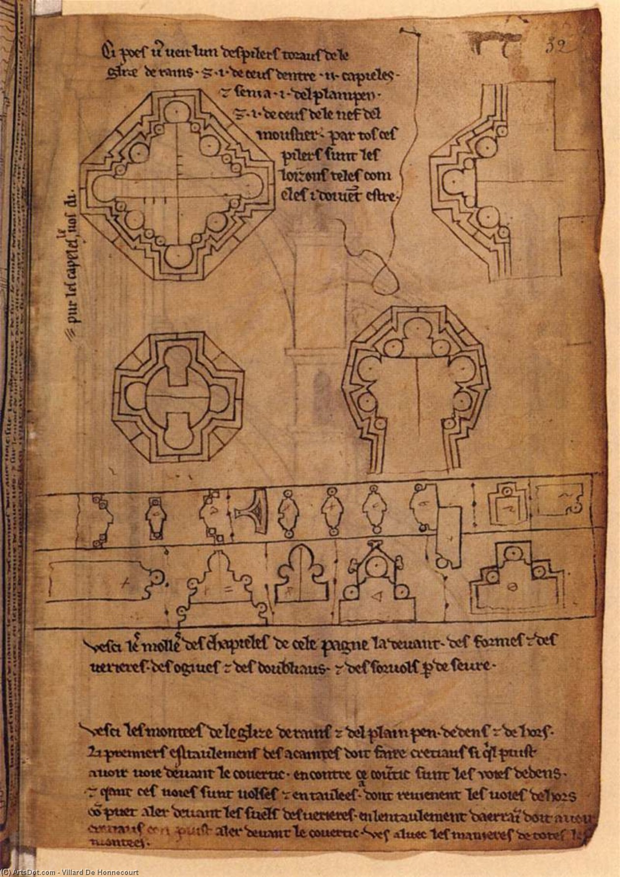 Masons' Sketchbook — Villard De Honnecourt