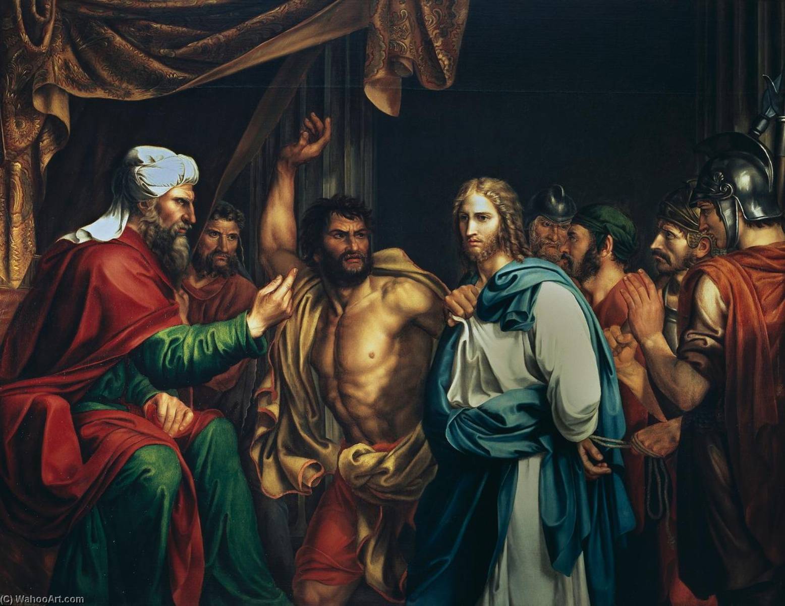 Jesus In The House Of Annas — José De Madrazo Y Agudo