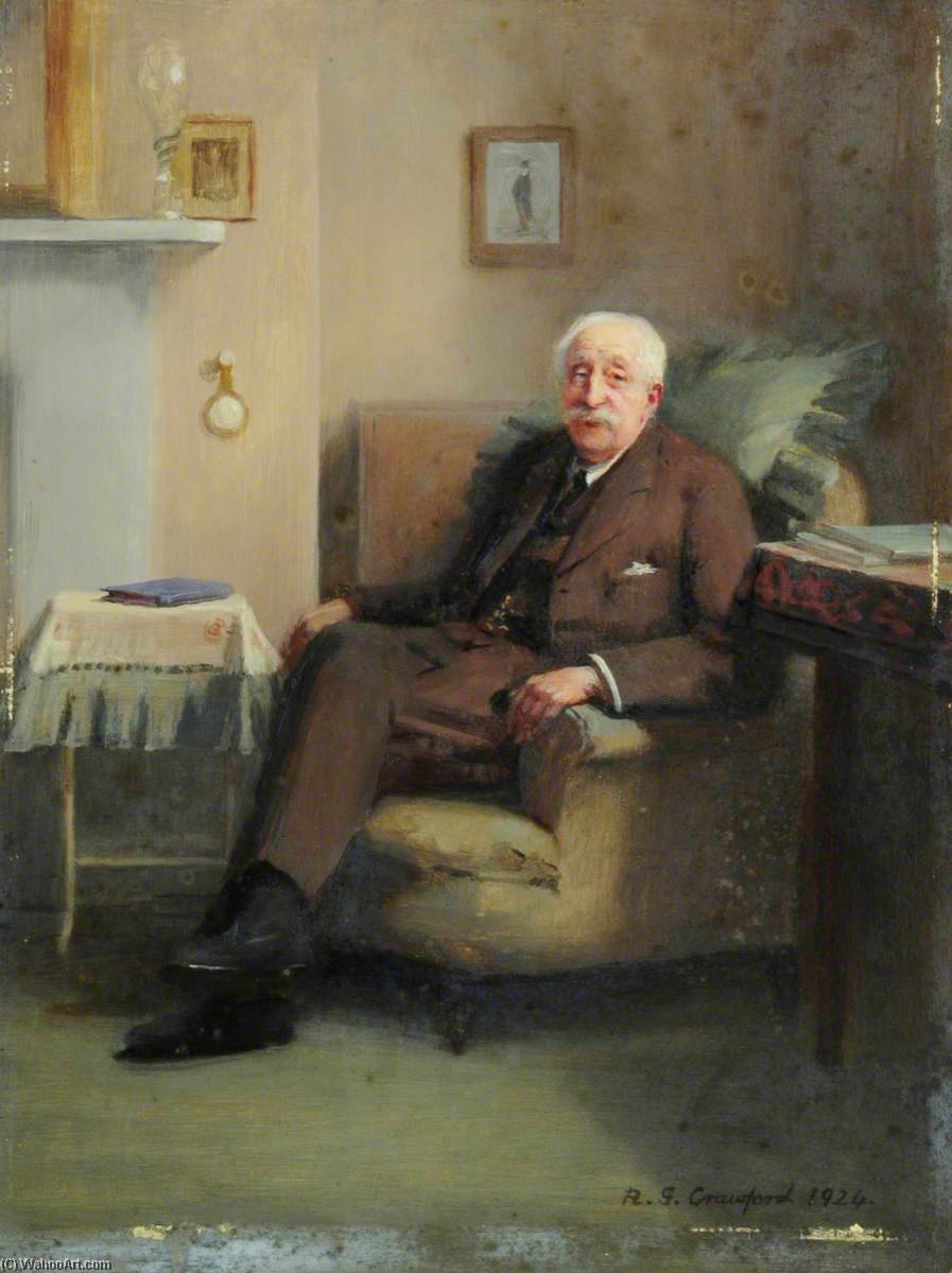 Mr Osborne Capel Powell (1838–1924) — Richard Goldie Crawford