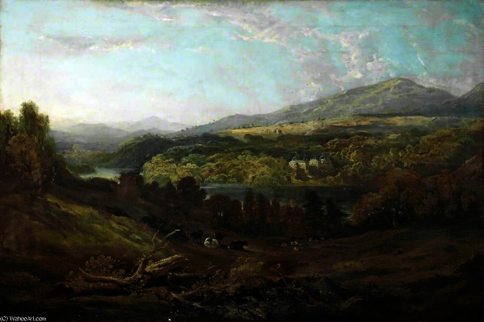 Landscape (mountain And Cows) — Richard Wilson
