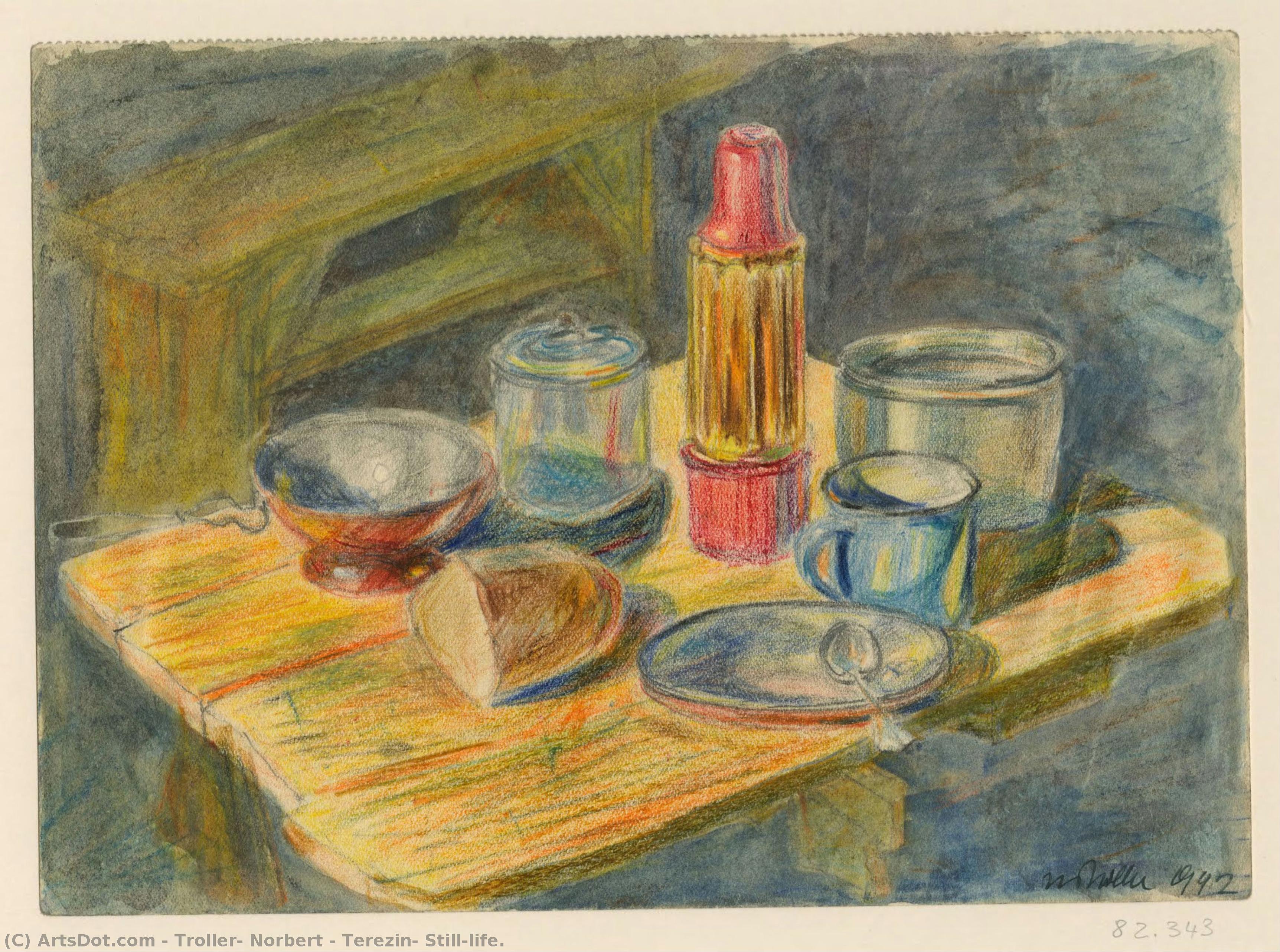 Terezin: Still-life. — Troller, Norbert