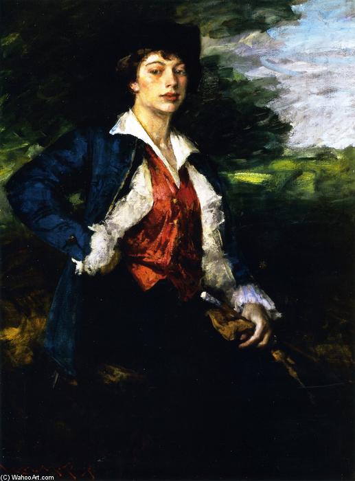 Portrait Of Miss L. (isabella Lothrop) — William Merritt Chase