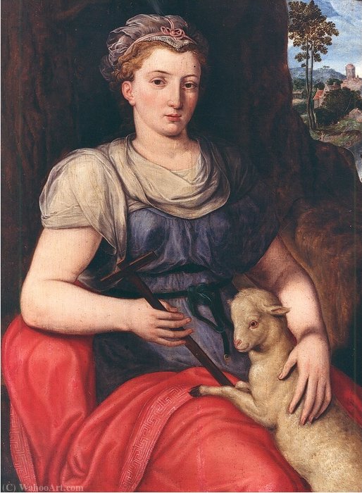 St Agnes — Bernaert De Ryckere