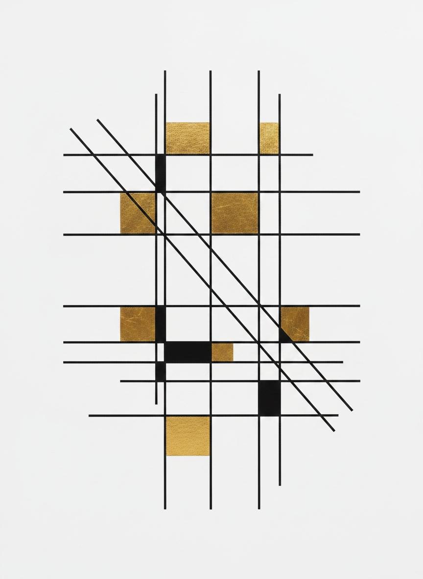 Auric Intersections: The Gilded Deviation — Océane Thomas