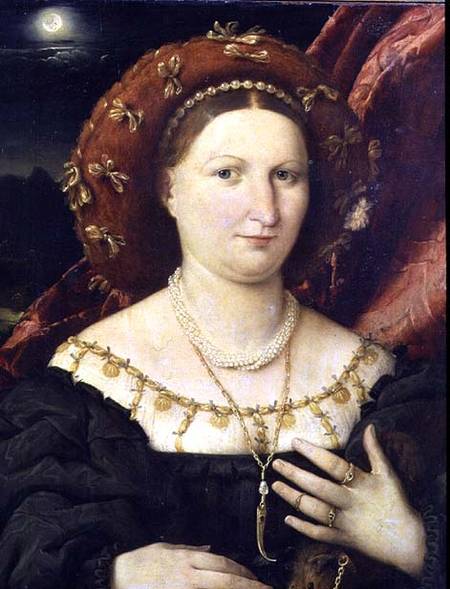 Portrait Of Lucina Brembati — Lorenzo Lotto