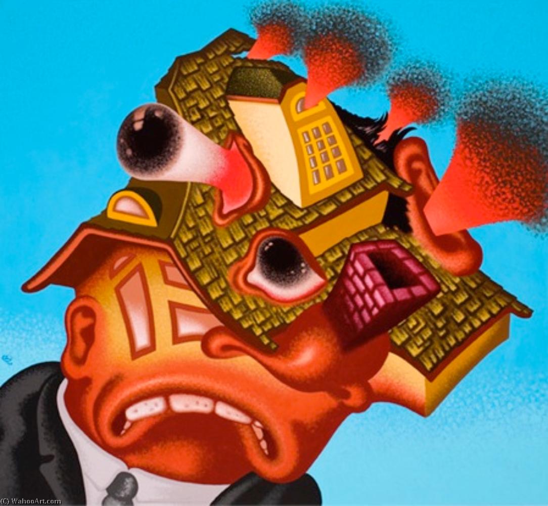 Real Estate Agent Going Crazy — Peter Saul