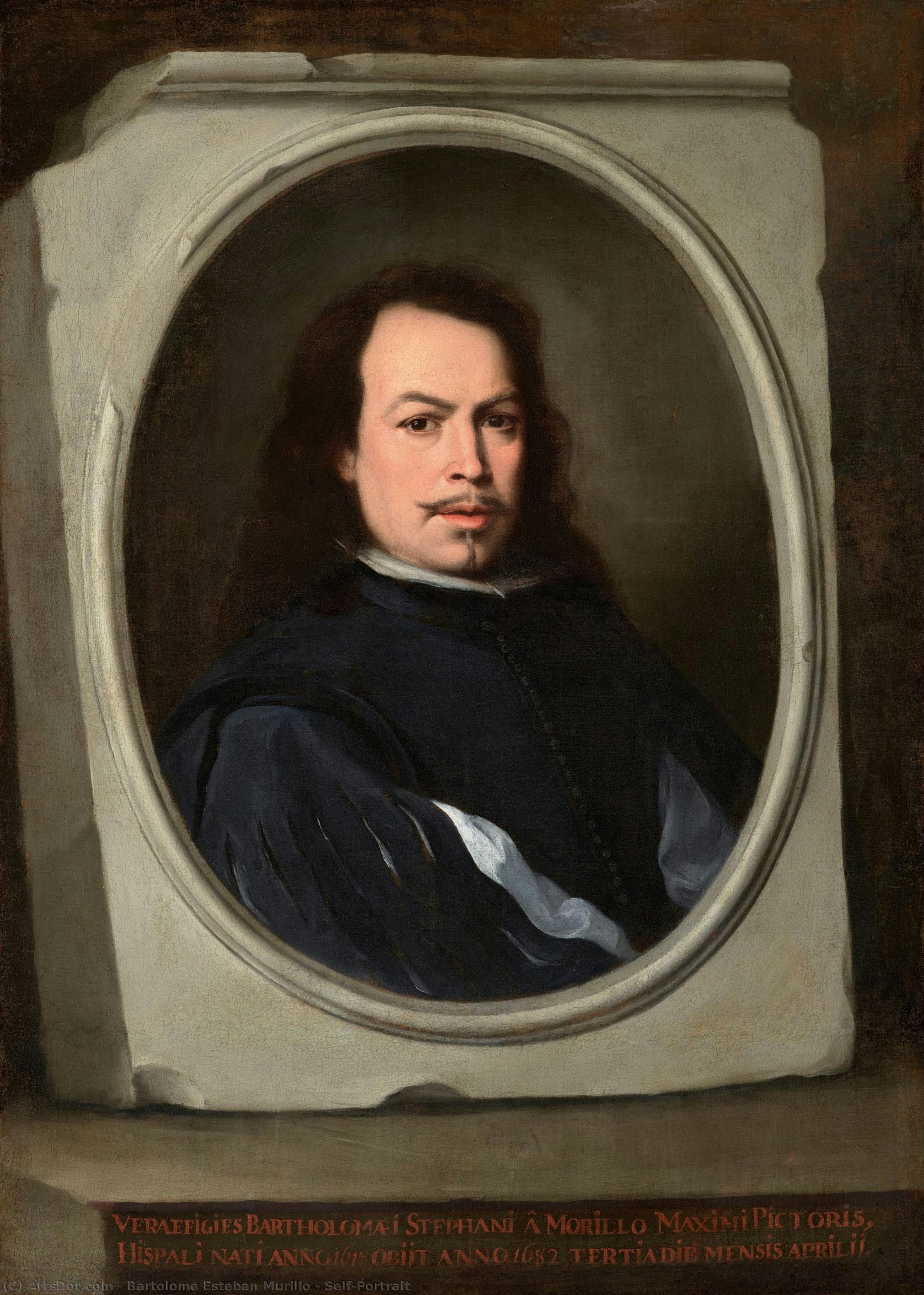 Self-portrait — Бартоломе Эстебан Мурильо