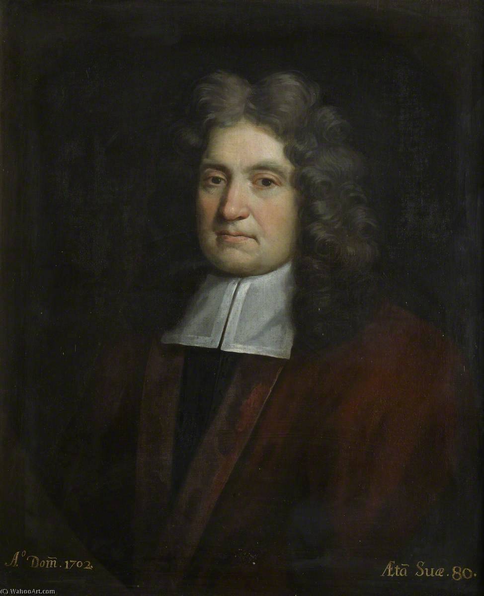 Portrait Of A Gentleman (said To Be John Howe, 1630–1705, Chaplain To Oliver Cromwell And His Son) — Johann Closterman
