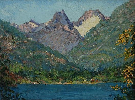 Autumn At Stehekin, (painting) — Mary Agnes Yerkes