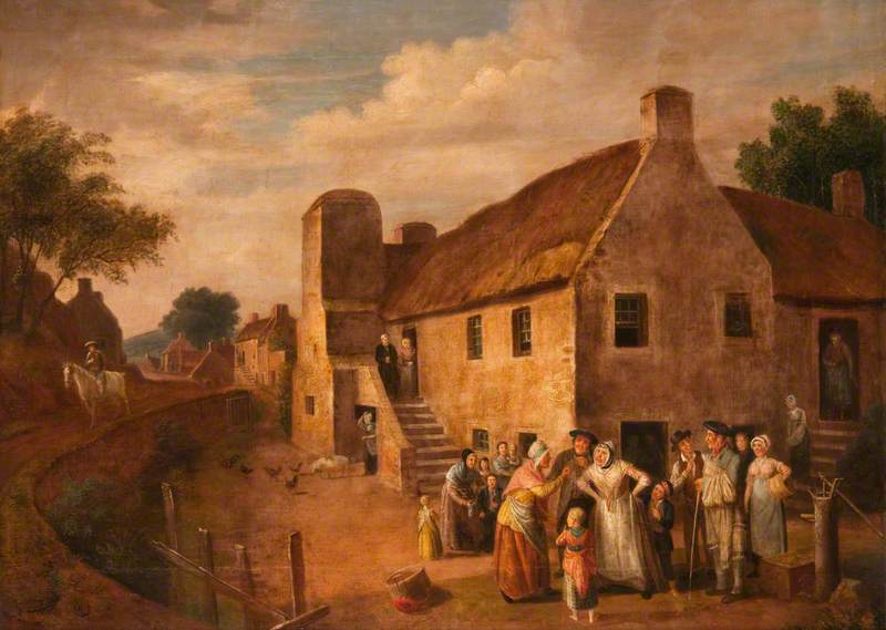 A Village Argument — Alexander Carse