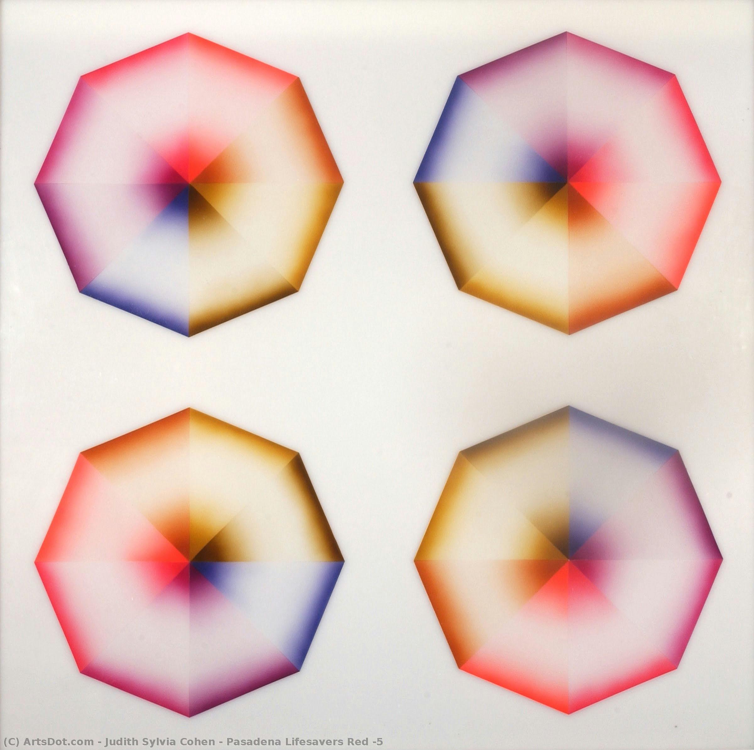Pasadena Lifesavers Rot Nr. 5 — Judy Chicago