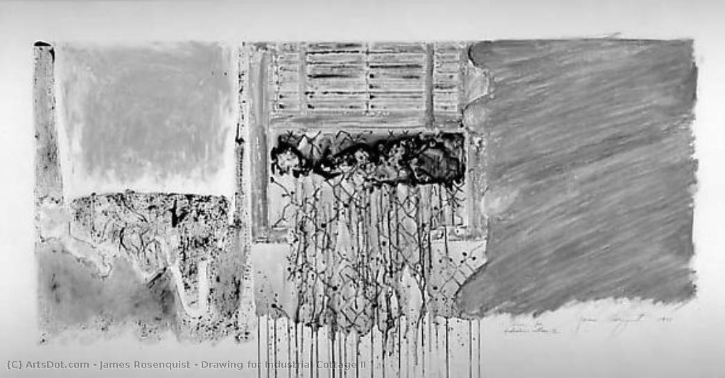 Drawing For Industrial Cottage Ii — James Rosenquist