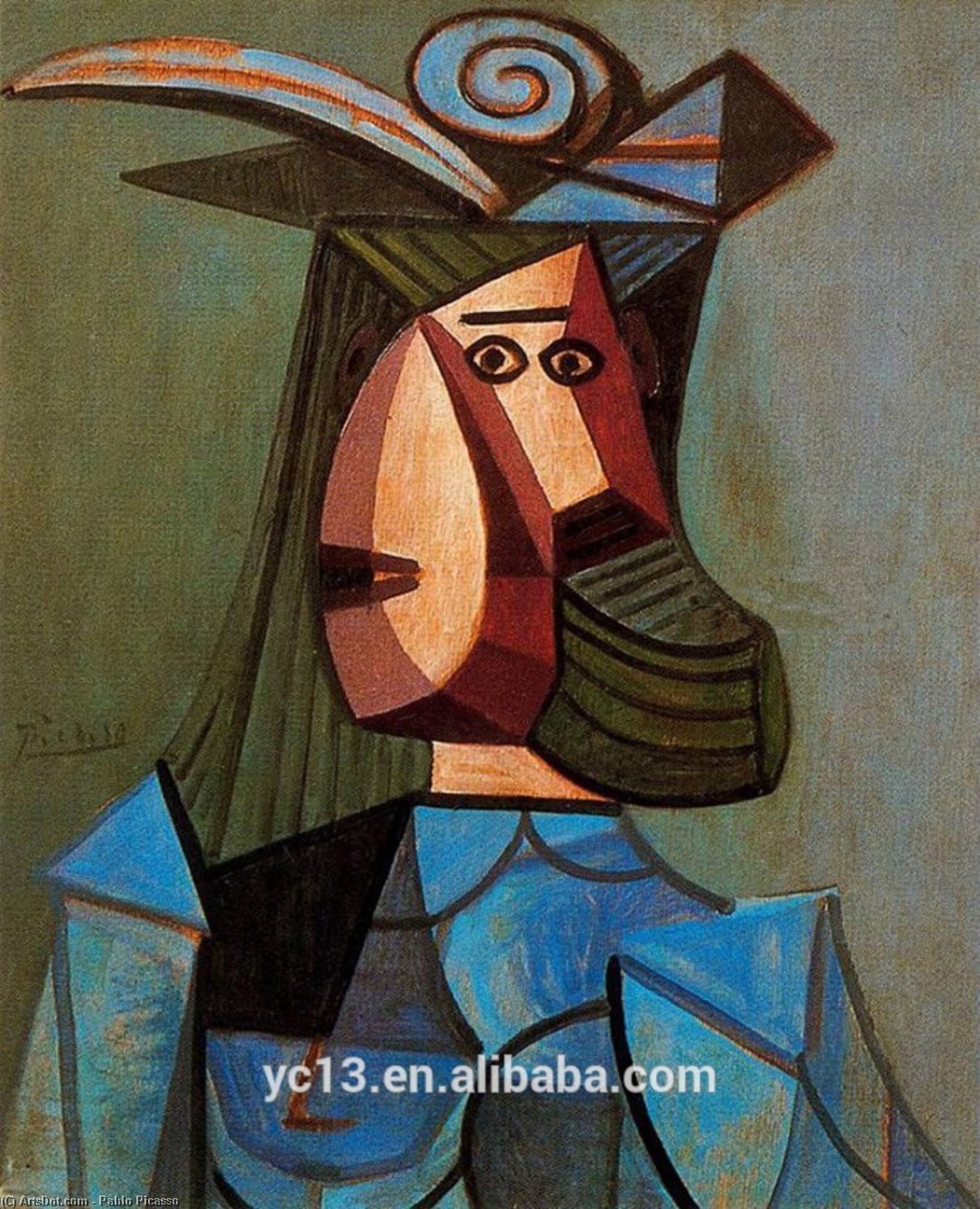 Portrait Of A Woman (dora Maar) — Pablo Picasso
