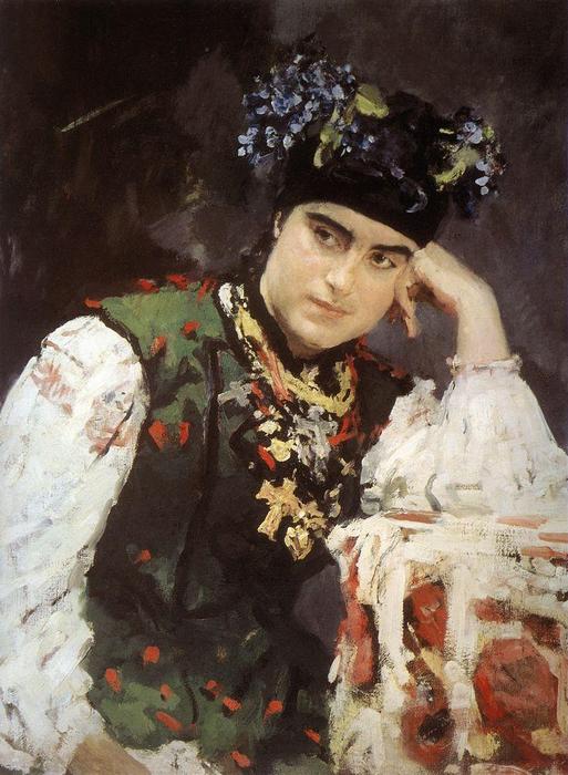 Portrait Of Sophia Dragomirova-lukomskaya — Valentin Alexandrovich Serov