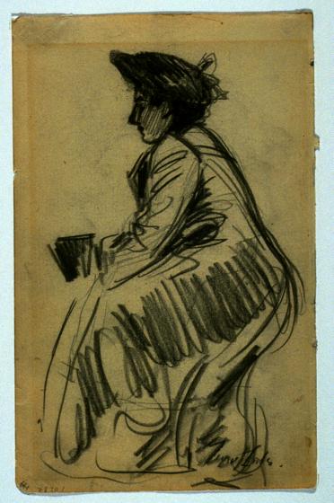 Woman Seated — George Benjamin Luks