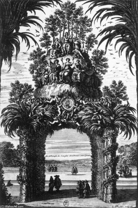The Ceremonial Entry Of Louis Xiv And Marie-thérèse Into Paris In 1660 — Jean Le Pautre