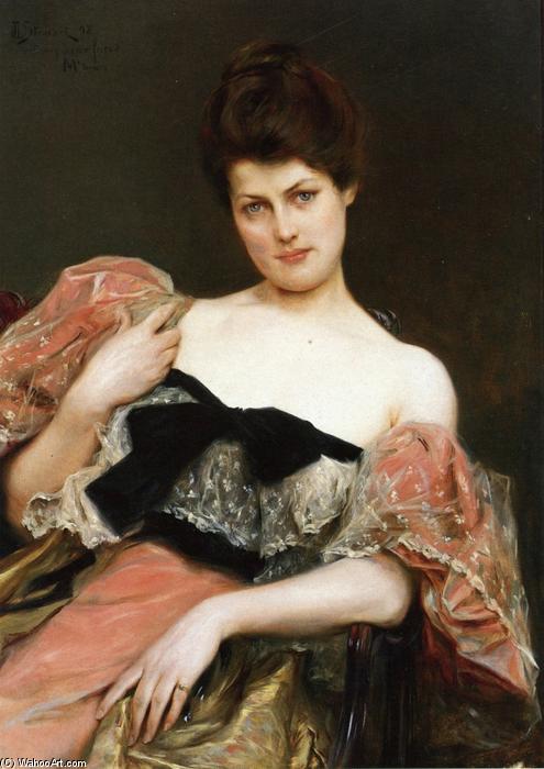Portrait Of A Lady — Julius Leblanc Stewart