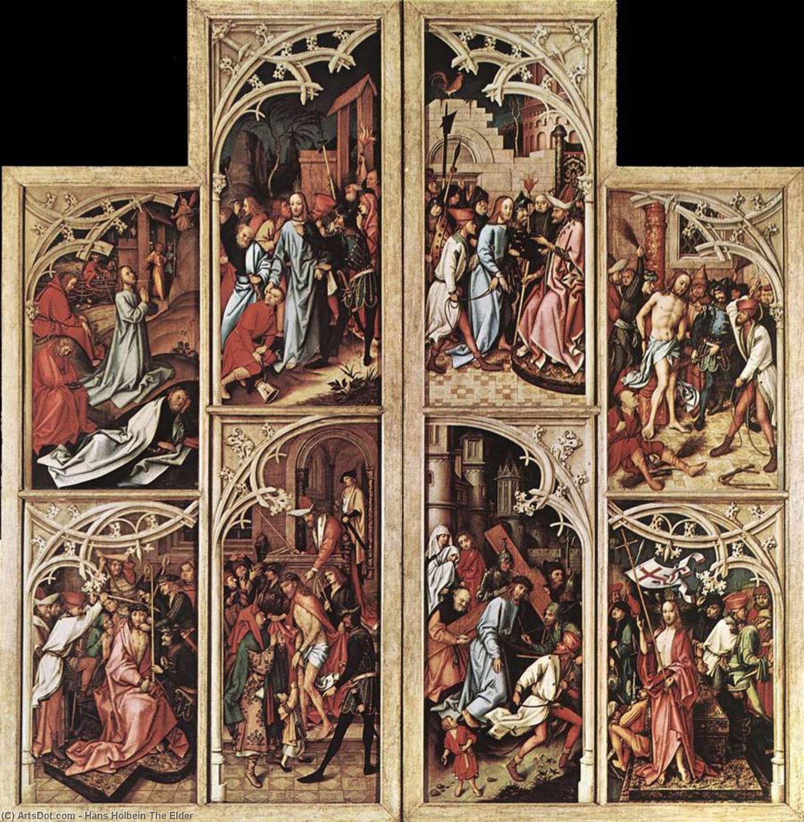 Wings Of The Kaisheim Altarpiece — Ханс Холбајн Старији