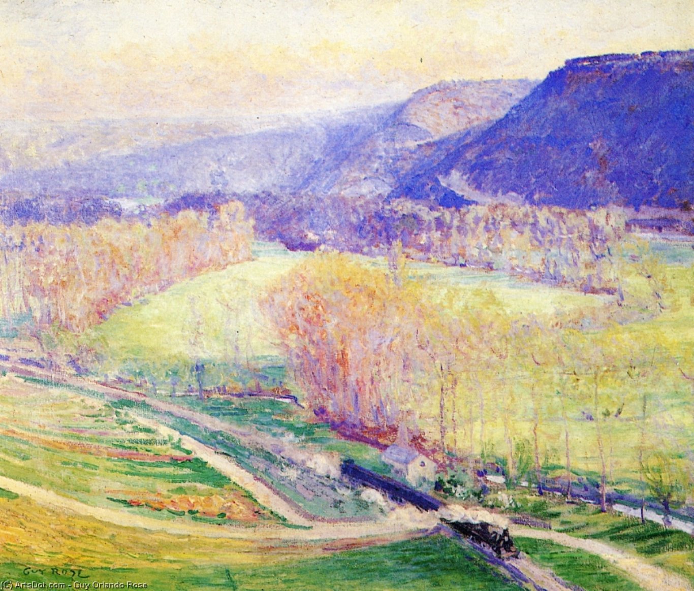 The Valley Of The Seine — Guy Orlando Rose