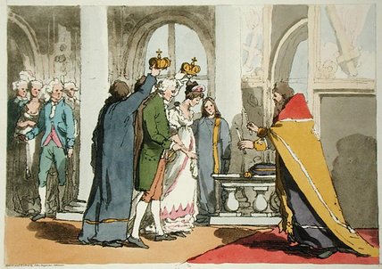 Marriage, Etched By The Artist, Published — John Augustus Atkinson