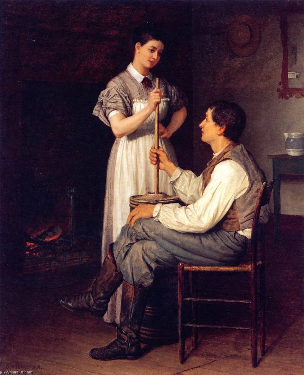 The Helping Hand — Enoch Wood Perry