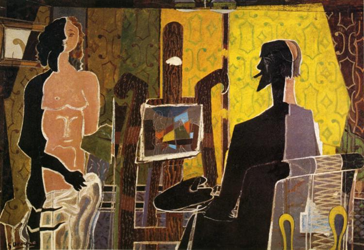 The Painter And His Model — Жорж Брак